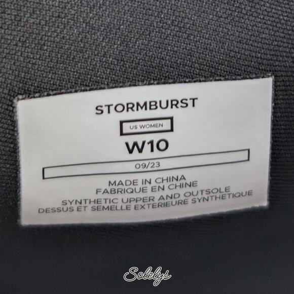 Vessi Stormburst High Womens 10 White Granite Waterproof Knit Sneaker Boot - Picture 6 of 11